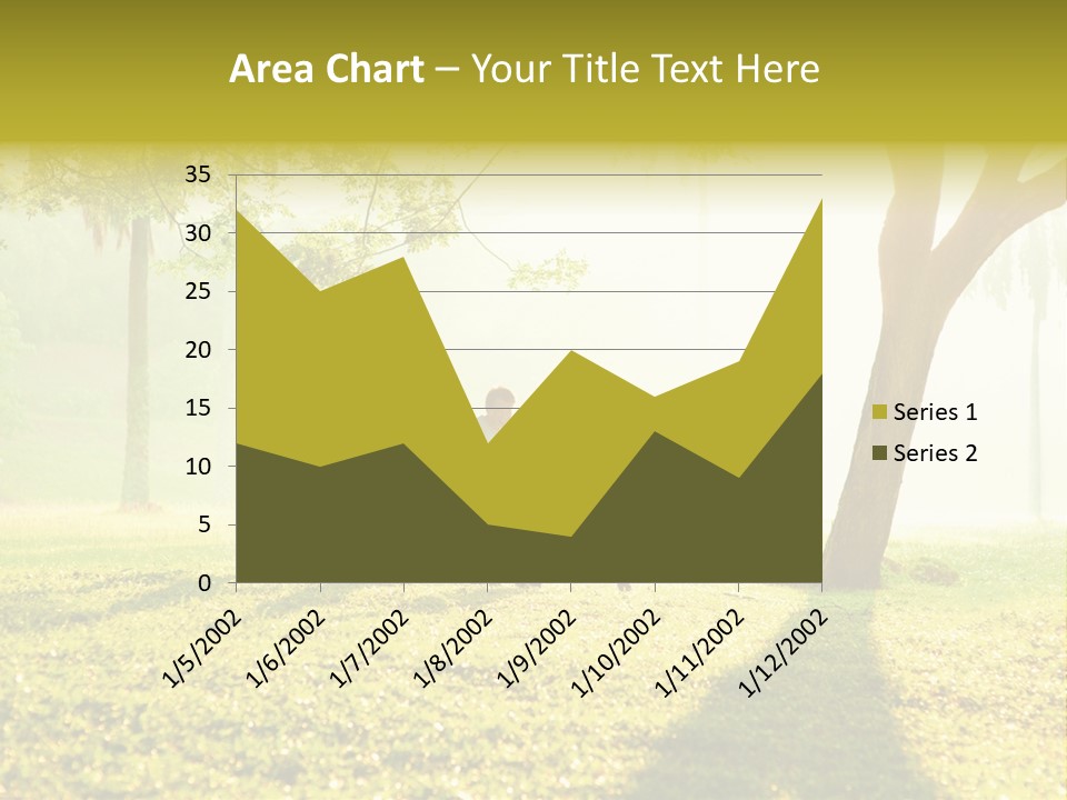 A Group Of Children Playing In A Park PowerPoint Template