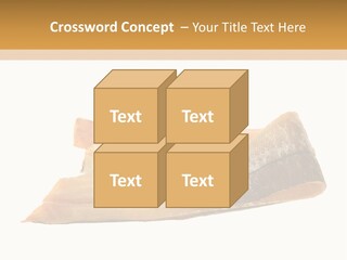 A Piece Of Bread With A Bite Taken Out Of It PowerPoint Template