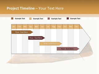 A Piece Of Bread With A Bite Taken Out Of It PowerPoint Template