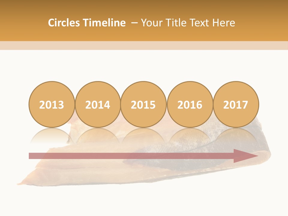 A Piece Of Bread With A Bite Taken Out Of It PowerPoint Template