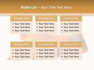 A Piece Of Bread With A Bite Taken Out Of It PowerPoint Template