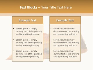 A Piece Of Bread With A Bite Taken Out Of It PowerPoint Template