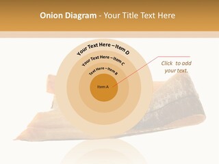 A Piece Of Bread With A Bite Taken Out Of It PowerPoint Template