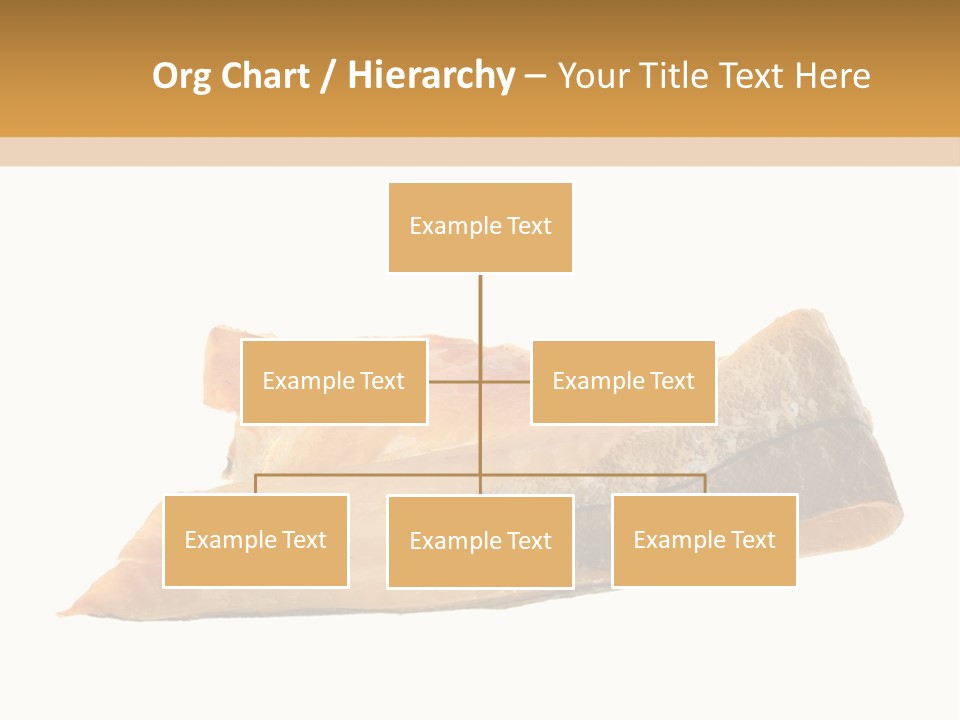 A Piece Of Bread With A Bite Taken Out Of It PowerPoint Template