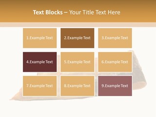 A Piece Of Bread With A Bite Taken Out Of It PowerPoint Template