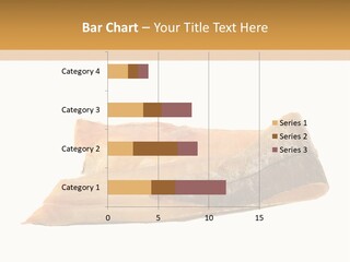 A Piece Of Bread With A Bite Taken Out Of It PowerPoint Template