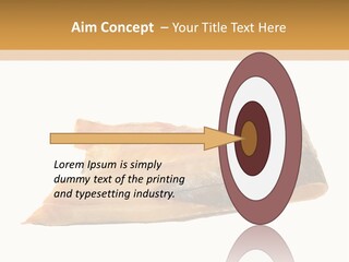 A Piece Of Bread With A Bite Taken Out Of It PowerPoint Template