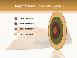 A Piece Of Bread With A Bite Taken Out Of It PowerPoint Template