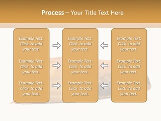 A Piece Of Bread With A Bite Taken Out Of It PowerPoint Template