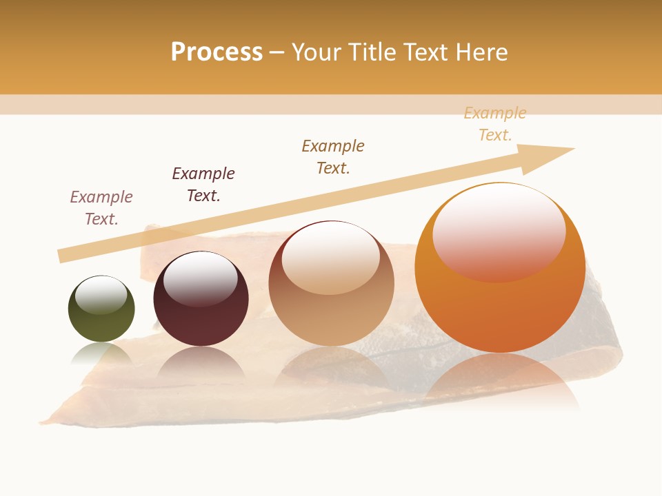 A Piece Of Bread With A Bite Taken Out Of It PowerPoint Template