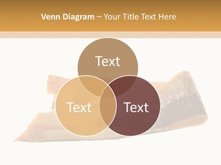 A Piece Of Bread With A Bite Taken Out Of It PowerPoint Template