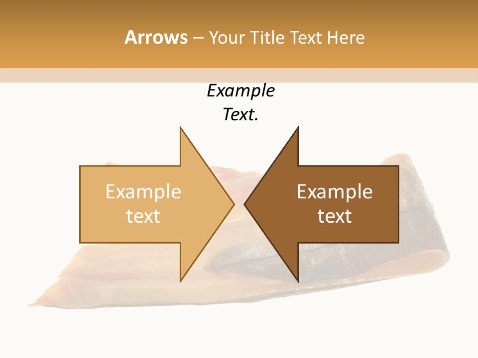 A Piece Of Bread With A Bite Taken Out Of It PowerPoint Template