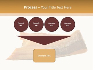 A Piece Of Bread With A Bite Taken Out Of It PowerPoint Template