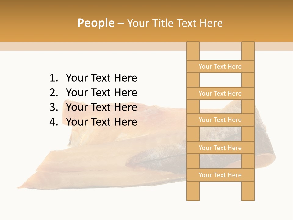 A Piece Of Bread With A Bite Taken Out Of It PowerPoint Template