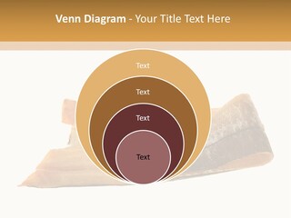 A Piece Of Bread With A Bite Taken Out Of It PowerPoint Template