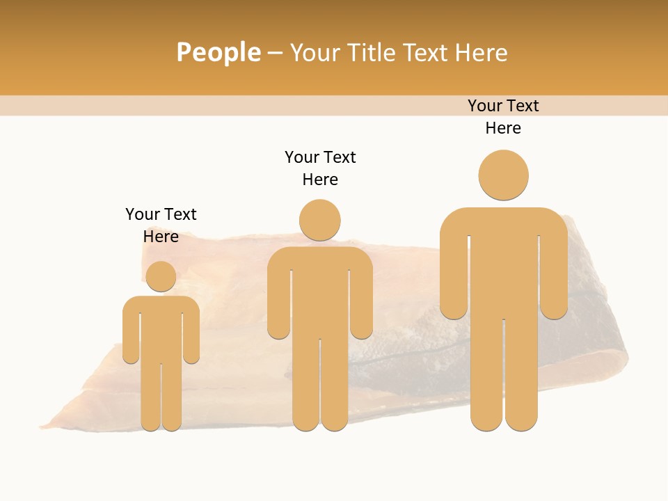 A Piece Of Bread With A Bite Taken Out Of It PowerPoint Template