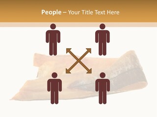 A Piece Of Bread With A Bite Taken Out Of It PowerPoint Template