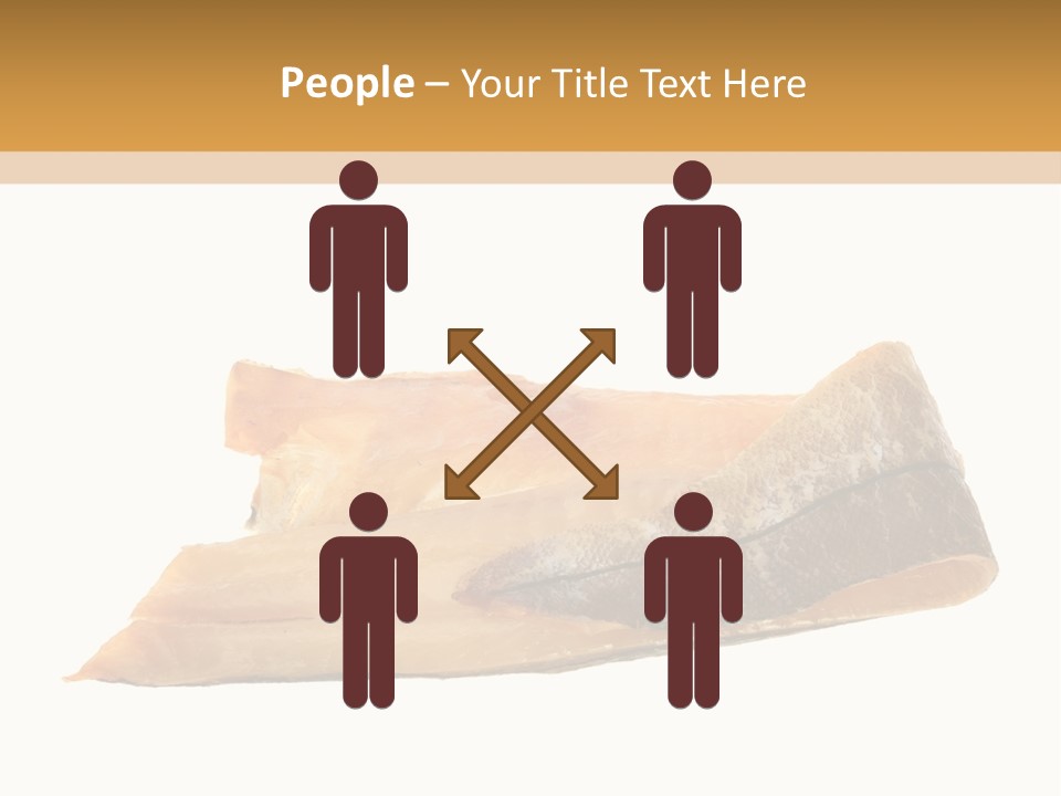 A Piece Of Bread With A Bite Taken Out Of It PowerPoint Template