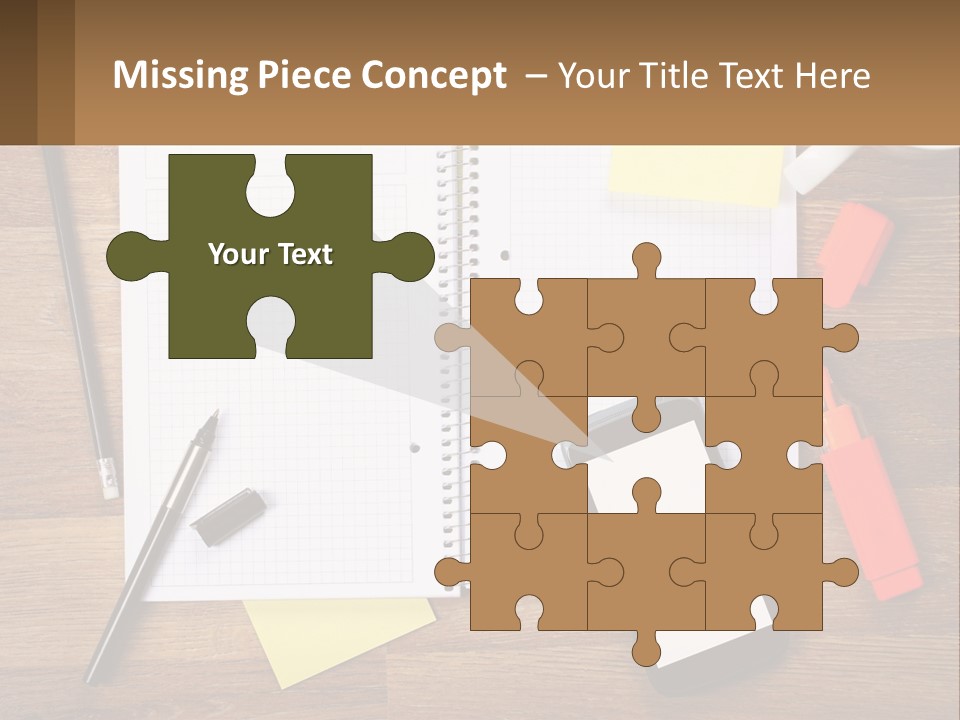 A Notepad, Pen, Cell Phone And A Cup Of Coffee On A Wooden PowerPoint Template