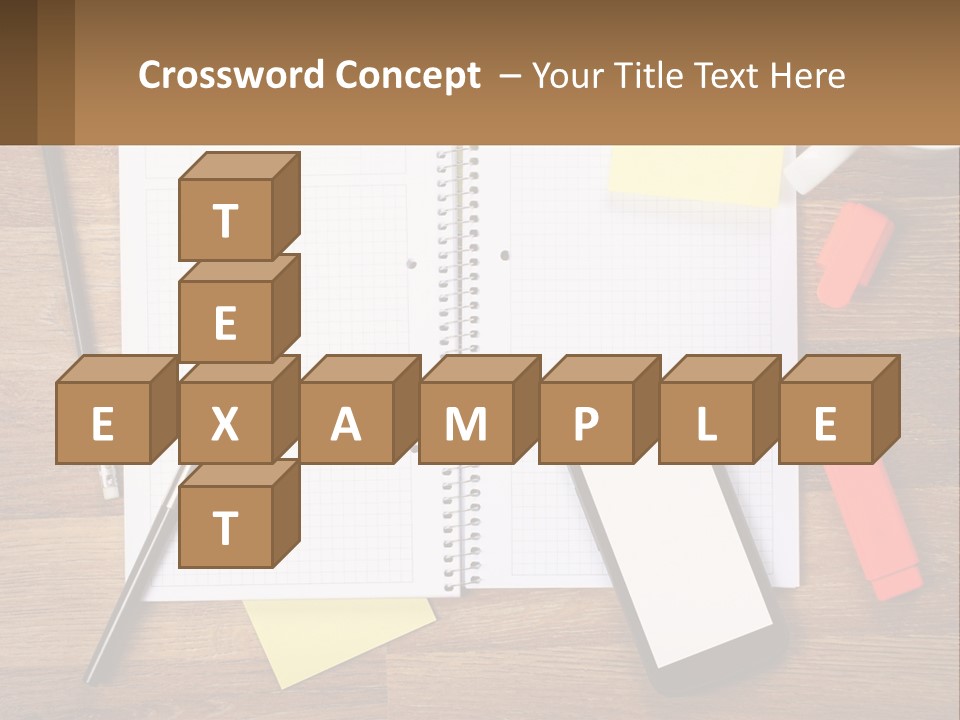 A Notepad, Pen, Cell Phone And A Cup Of Coffee On A Wooden PowerPoint Template