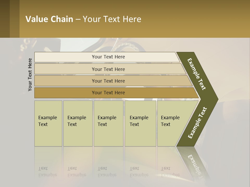A Woman Driving A Car With Her Hand On The Steering Wheel PowerPoint Template