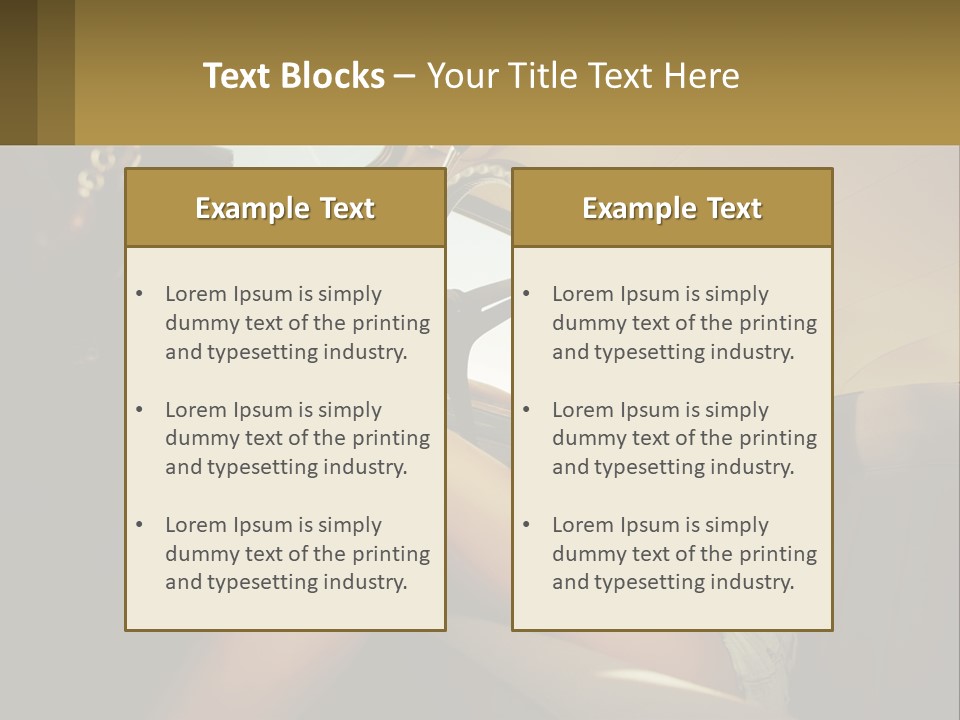 A Woman Driving A Car With Her Hand On The Steering Wheel PowerPoint Template