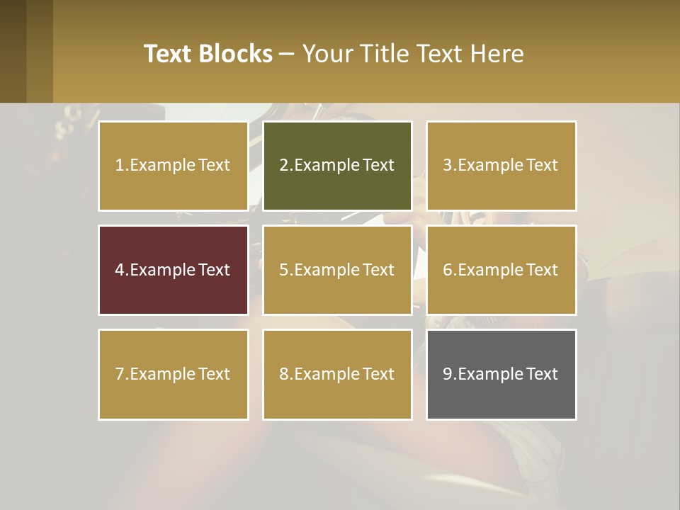 A Woman Driving A Car With Her Hand On The Steering Wheel PowerPoint Template