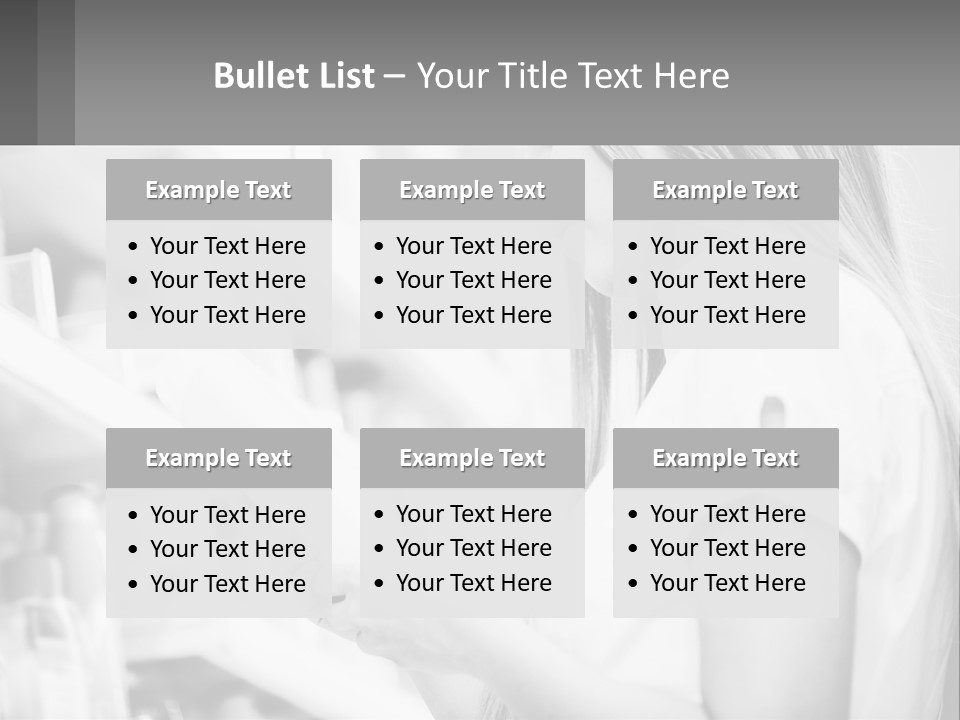 A Woman In A Store Looking At A Shelf PowerPoint Template