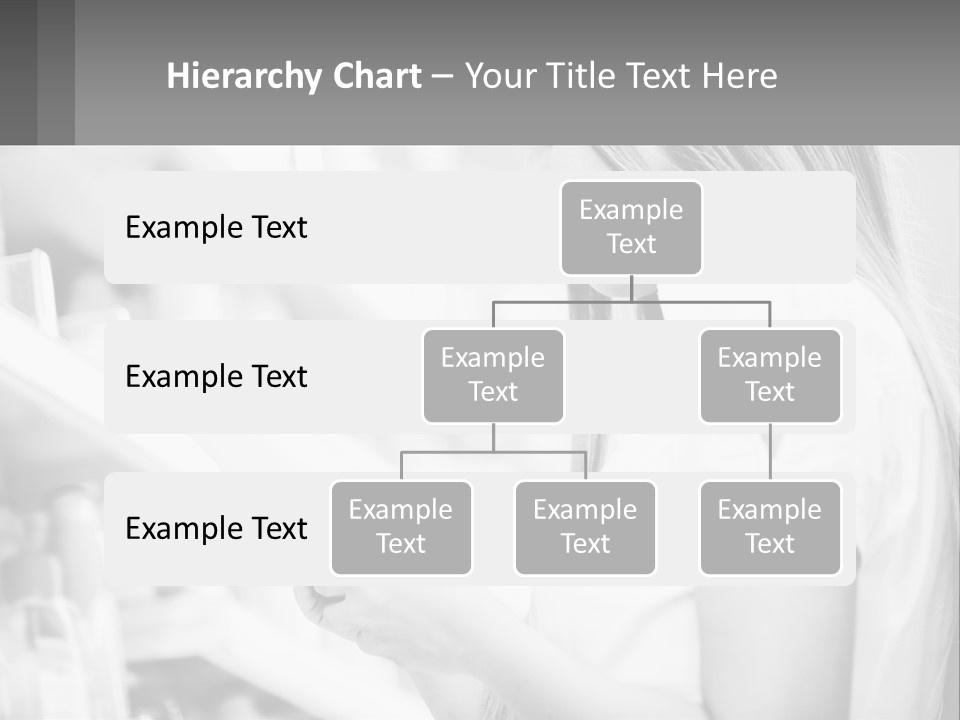A Woman In A Store Looking At A Shelf PowerPoint Template