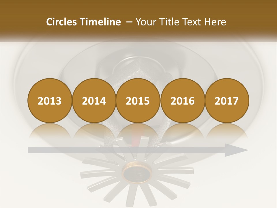 A Close Up Of A Metal Object On A White Surface PowerPoint Template