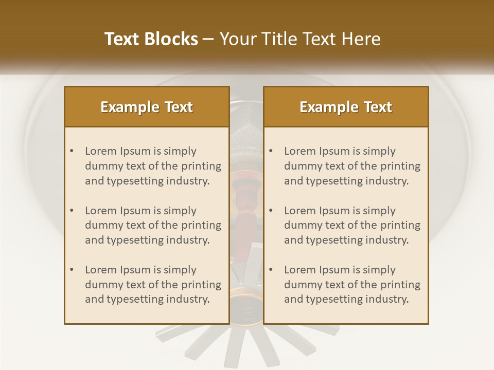 A Close Up Of A Metal Object On A White Surface PowerPoint Template
