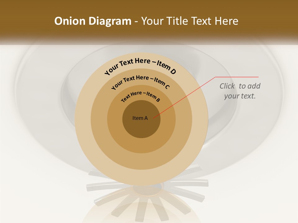 A Close Up Of A Metal Object On A White Surface PowerPoint Template