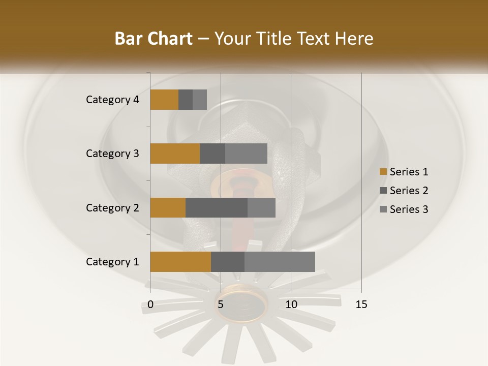 A Close Up Of A Metal Object On A White Surface PowerPoint Template