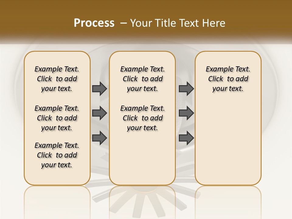 A Close Up Of A Metal Object On A White Surface PowerPoint Template