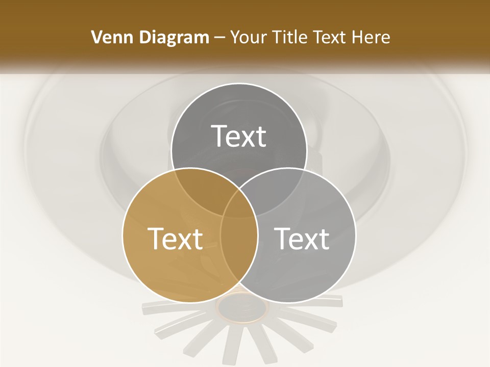 A Close Up Of A Metal Object On A White Surface PowerPoint Template