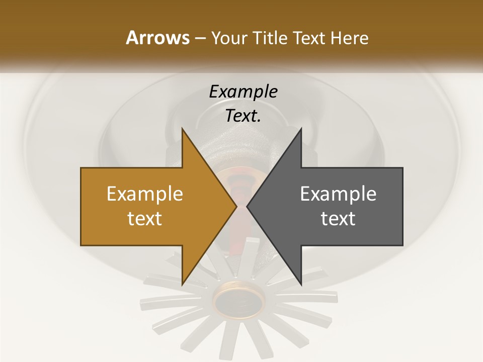 A Close Up Of A Metal Object On A White Surface PowerPoint Template