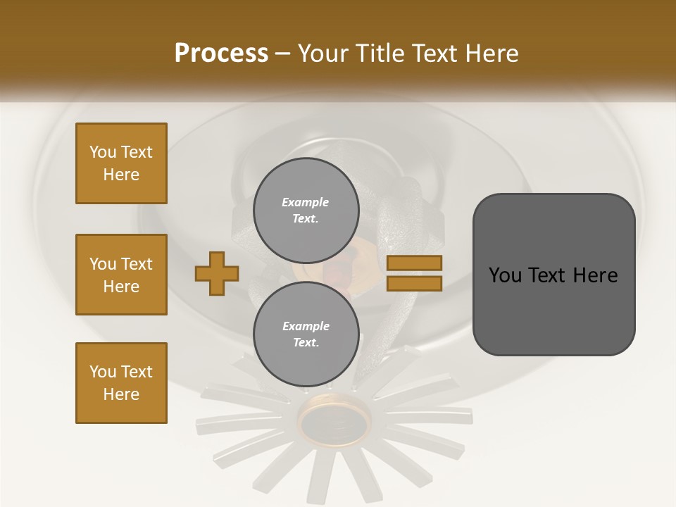 A Close Up Of A Metal Object On A White Surface PowerPoint Template