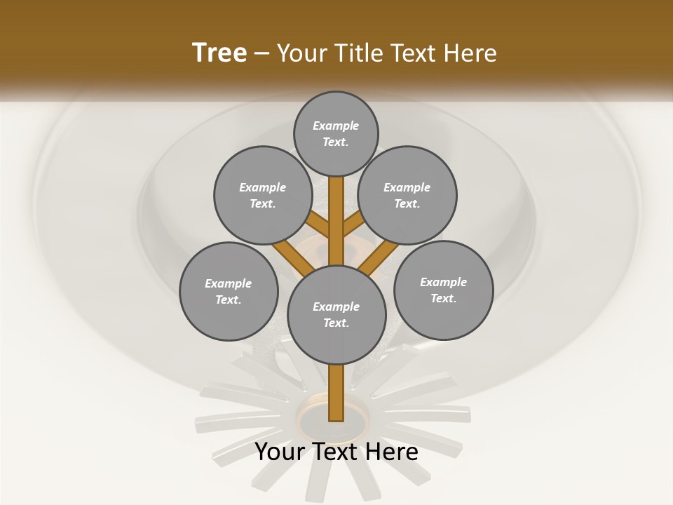 A Close Up Of A Metal Object On A White Surface PowerPoint Template