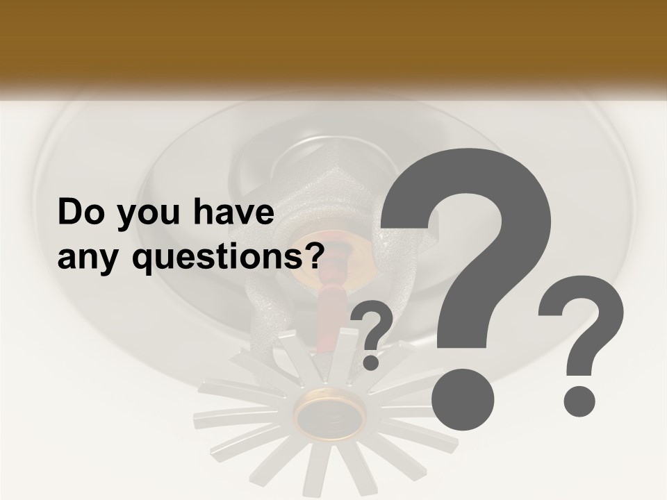 A Close Up Of A Metal Object On A White Surface PowerPoint Template