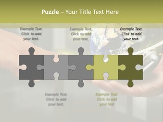 A Person Holding A Small Earth In Their Hands PowerPoint Template