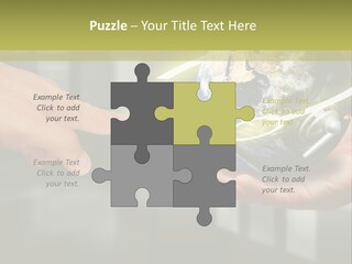 A Person Holding A Small Earth In Their Hands PowerPoint Template