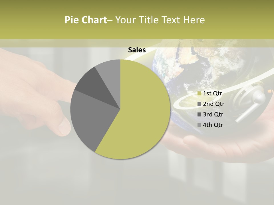 A Person Holding A Small Earth In Their Hands PowerPoint Template