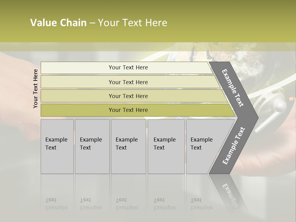 A Person Holding A Small Earth In Their Hands PowerPoint Template