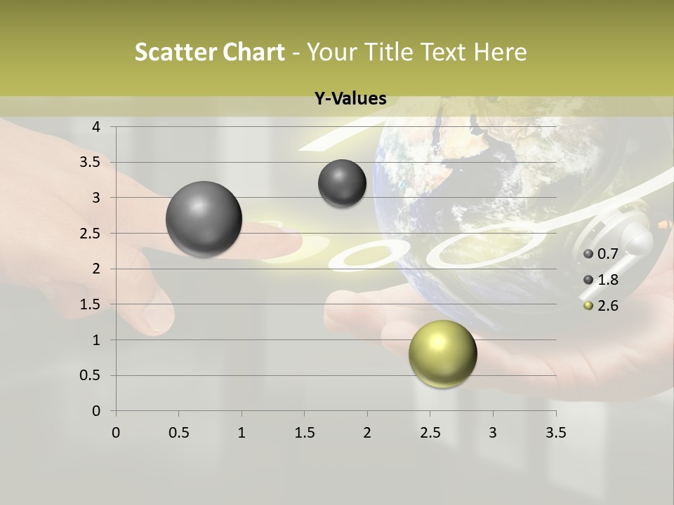 A Person Holding A Small Earth In Their Hands PowerPoint Template