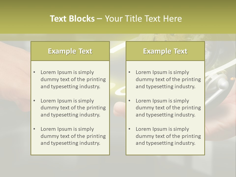 A Person Holding A Small Earth In Their Hands PowerPoint Template