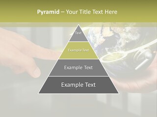 A Person Holding A Small Earth In Their Hands PowerPoint Template