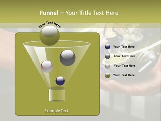 A Person Holding A Small Earth In Their Hands PowerPoint Template