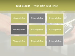 A Person Holding A Small Earth In Their Hands PowerPoint Template