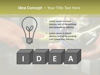 A Person Holding A Small Earth In Their Hands PowerPoint Template