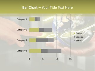 A Person Holding A Small Earth In Their Hands PowerPoint Template